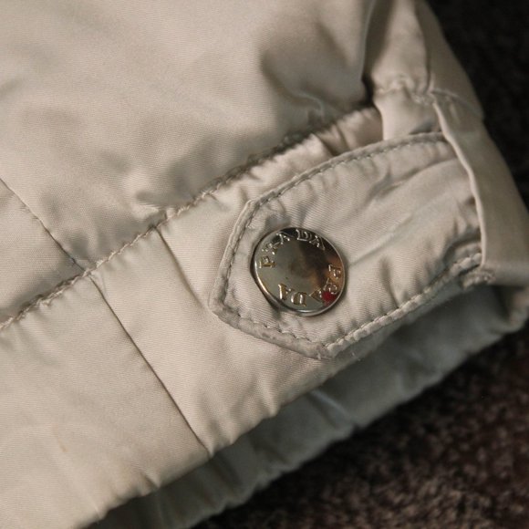 Prada Silver Puffer Jacket - Picture 11 of 11